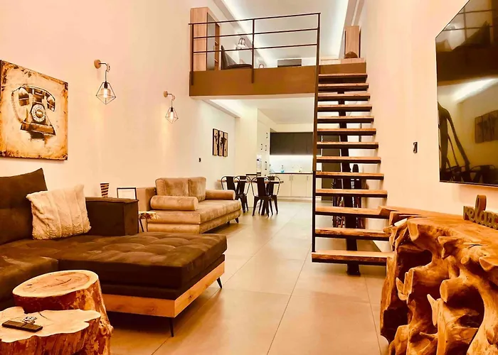 Loft Athens -Nomad Friendly # Superhost Hub#